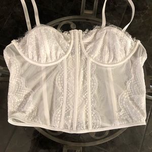 White bra